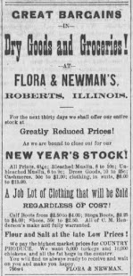 Flora & Neman 1879 Ad