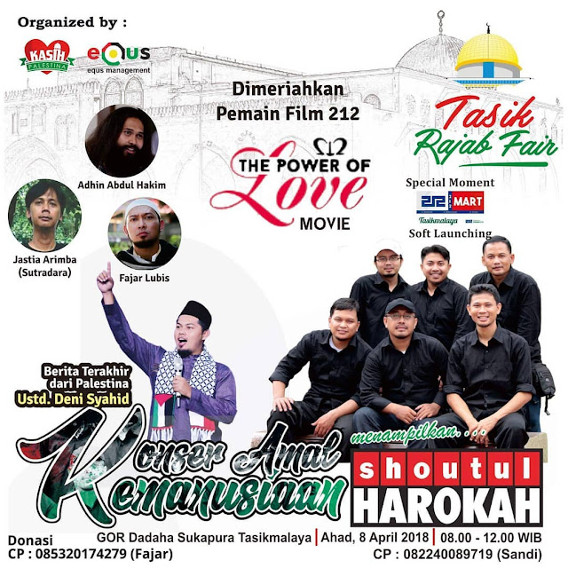 Keseruan Konser Amal Kemanusiaan di Kota Tasikmalaya dalam rangka Tasikmalaya Rajab Fair Keseruan Konser Amal Kemanusiaan di Kota Tasikmalaya dalam rangka Tasikmalaya Rajab Fair