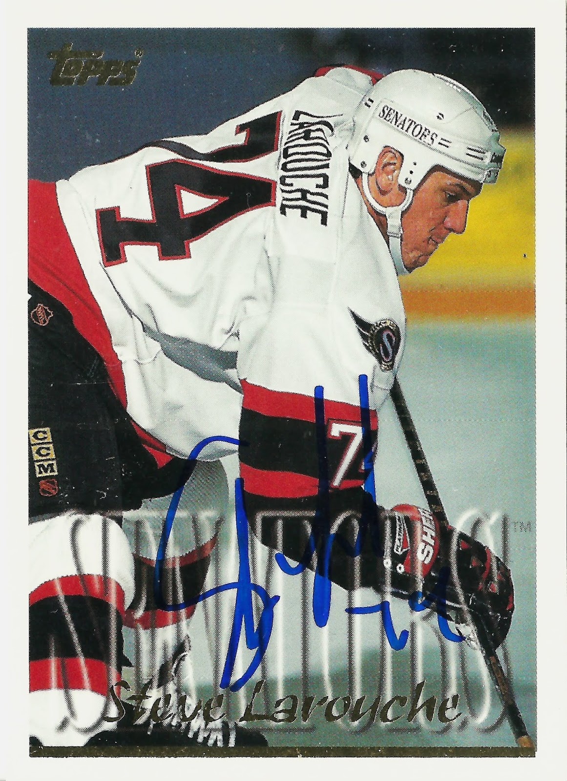 Hell's Valuable Collectibles Steve Larouche Autographed Card