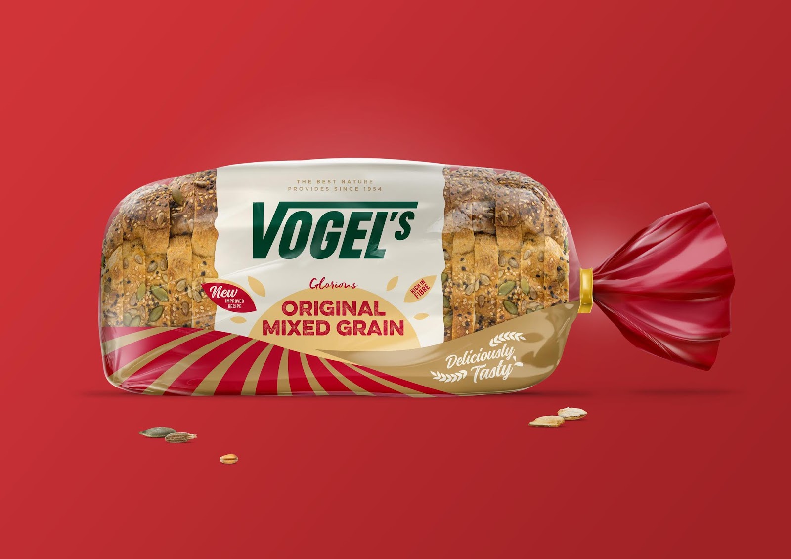 Vogel's Bread Packaging ReDesign on Packaging of the World Creative