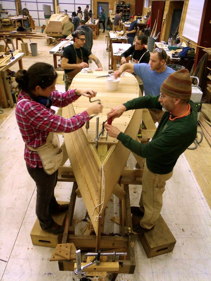 Wooden Boat Building School Yankee Tender Build