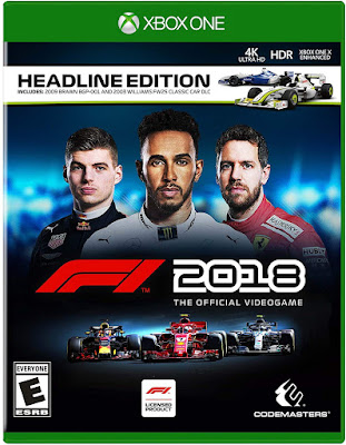 F1 2018 Game Cover Xbox One