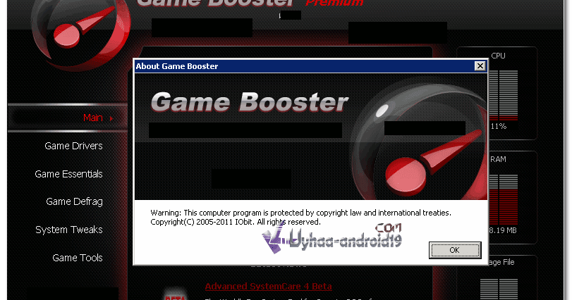 Game booster 2024. Гейм бустер. Гейм бустер турбоанализаторвзлом. Гейм бустер на ПК. IOBIT game Booster.