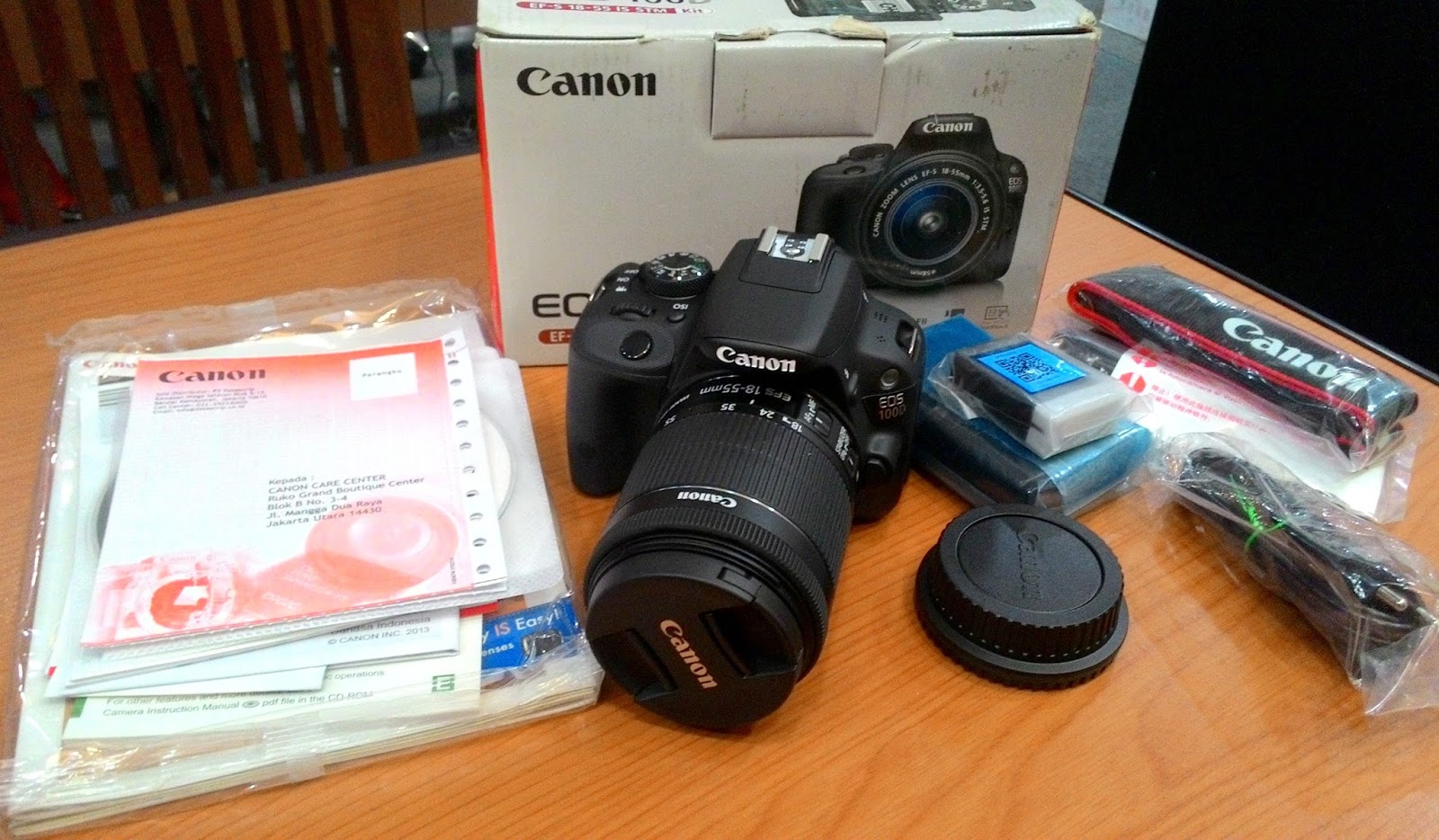 Canon eos 100d 18 55 kit. кэнон 100d.