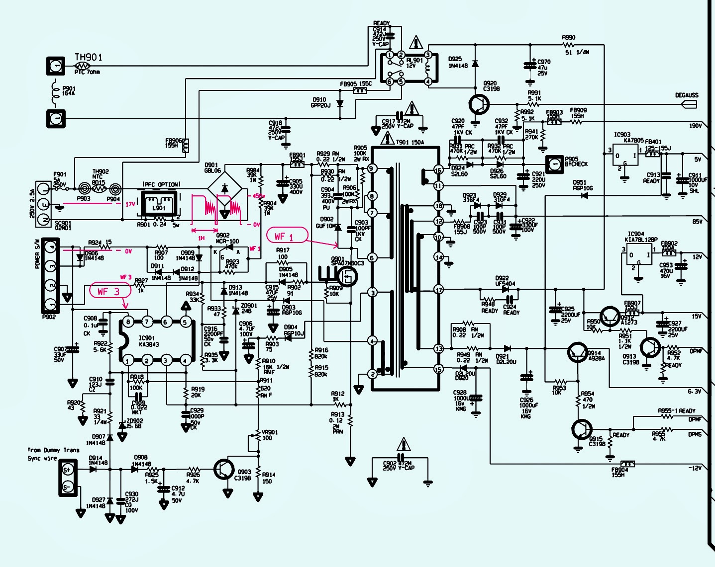 Lg Flatron W1643c Circuit Diagram