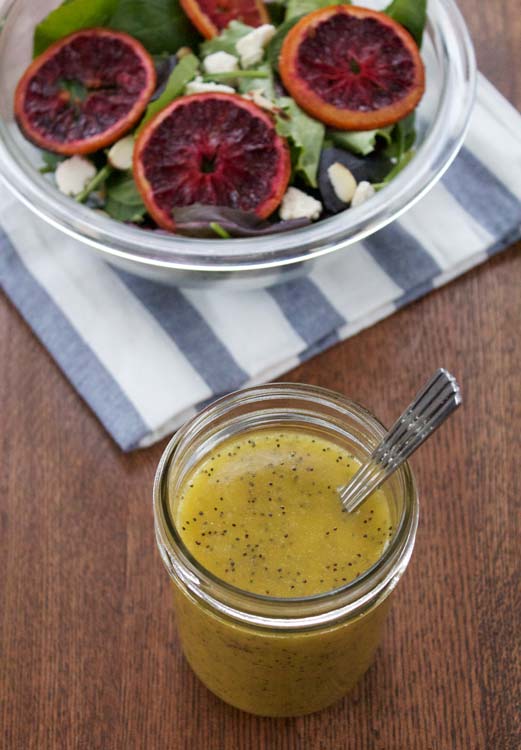 A Less Processed Life Made From Scratch Citrus Poppy Seed Dressing