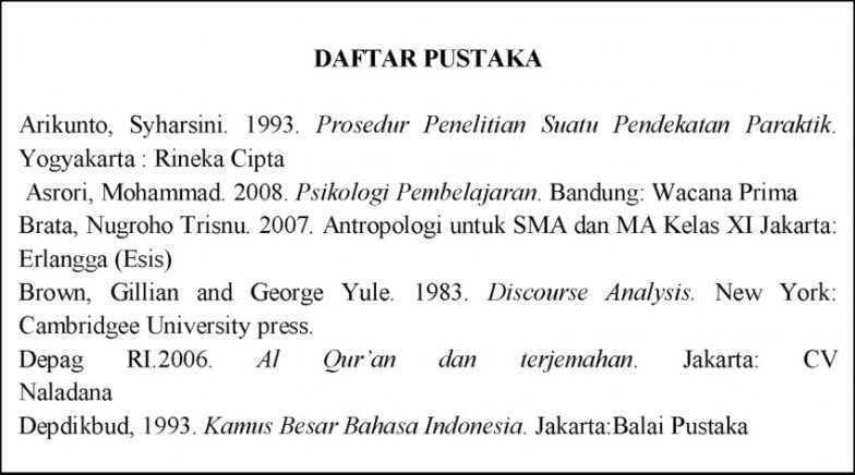 Cara Menyusun Daftar Pustaka Dari Berbagi Sumber Restorasi Gambut