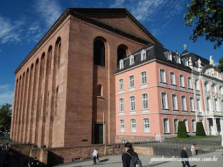Visitar Trier, Alemanha basilica constantino trier fachada - Visitar Trier, Alemanha