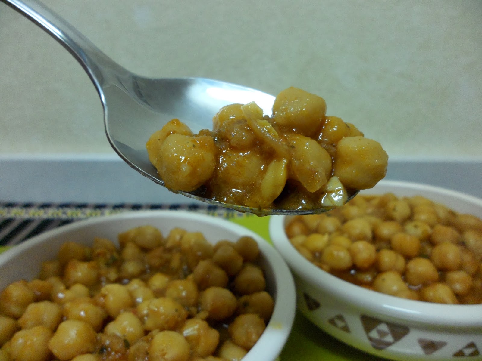 A mí me gusta comer Garbanzos guisados