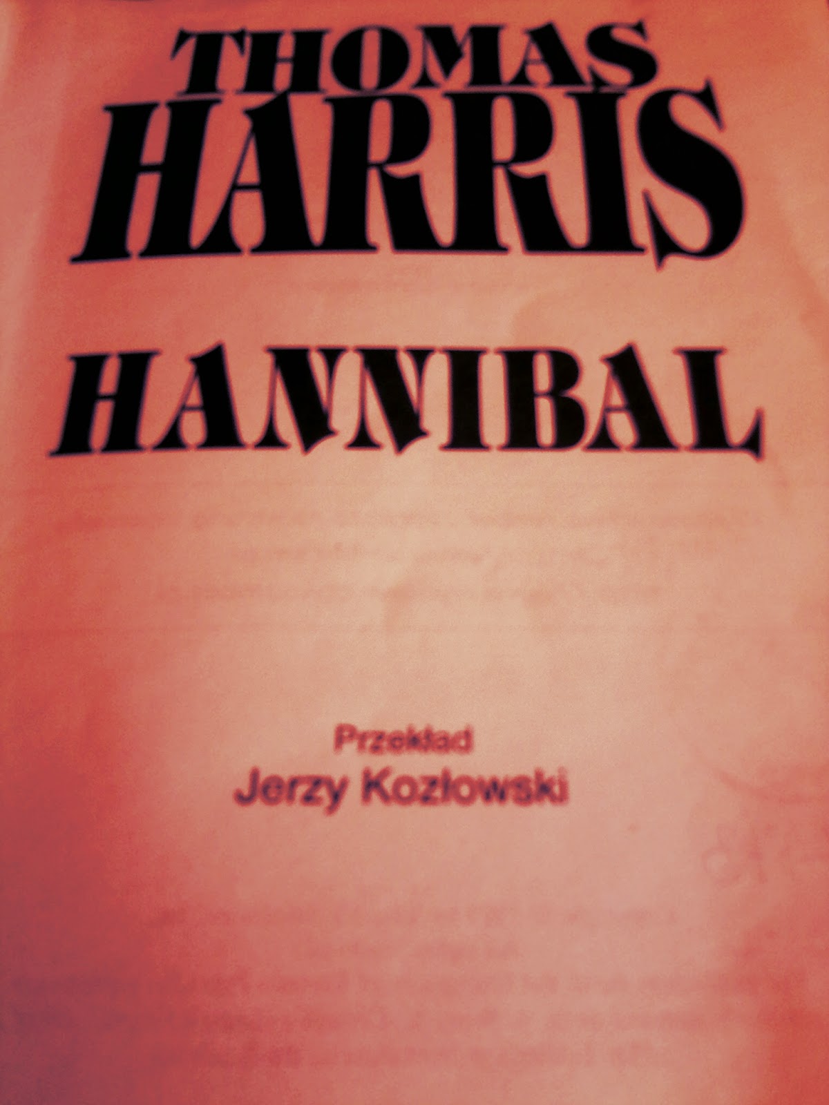 Thomas Harris "Hannibal"