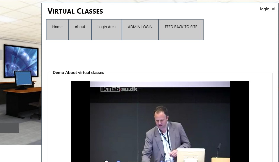 Virtual class room project in