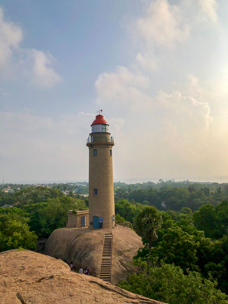 light house photo UNESCO Mahabalipuram Tamil Nadu