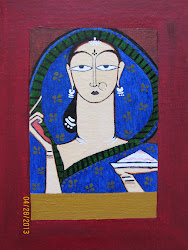roy jamini paintings painting tangled blues source aj
