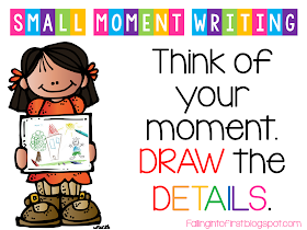 Falling Into First: Small Moment Writing
