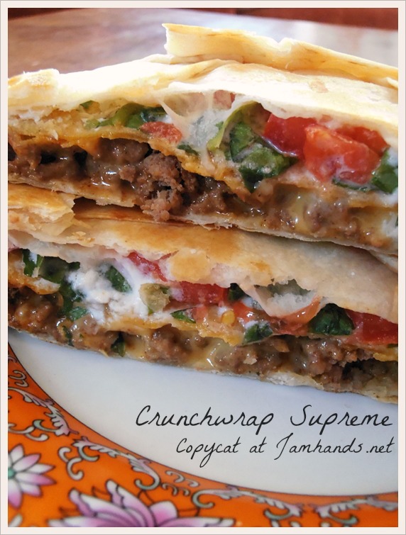 Crunchwrap Supreme Copycat