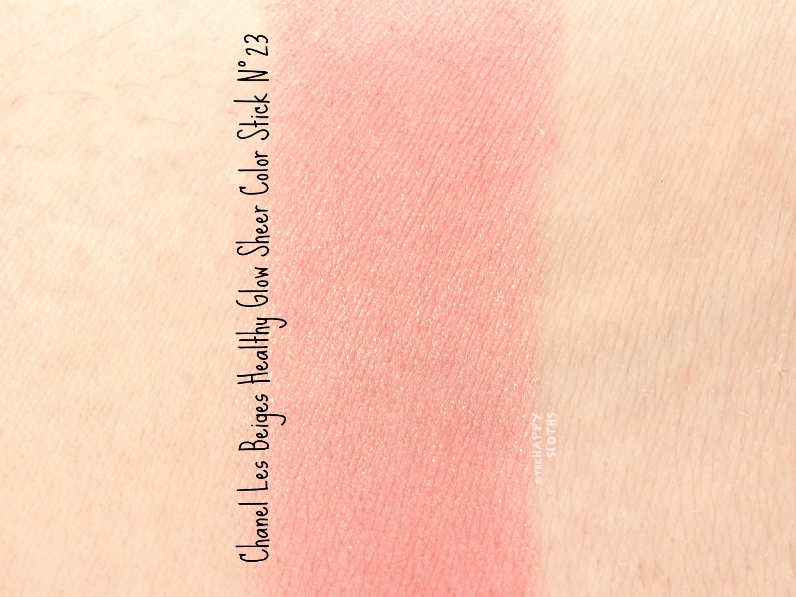 Chanel Les Beiges Healthy Glow Sheer Color Stick "N°23": Review and Swatches