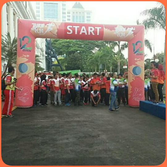 Balon Gate Start/Finish Untuk Daerah Bogor - Nararya Ballon