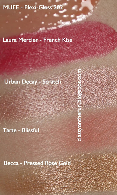 paint it pink sephora favourites swatches