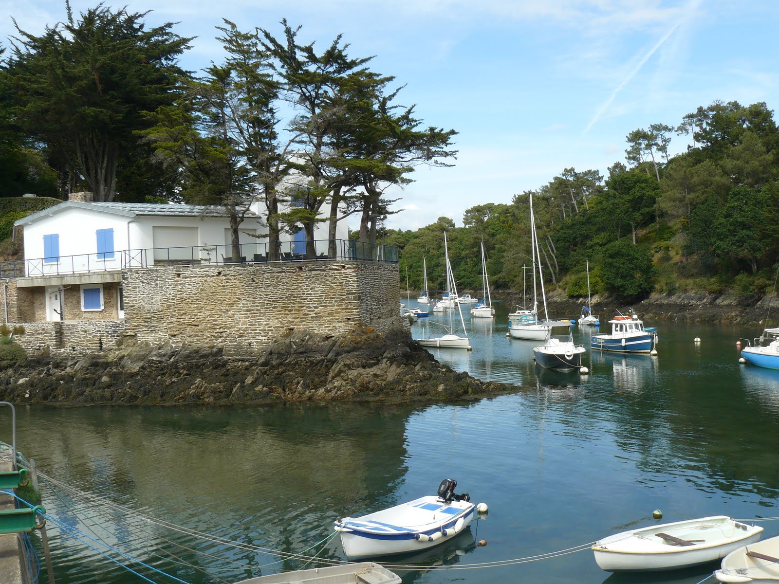 une pie,, tant pis...et deux, tant mieux: Doëlan/mer