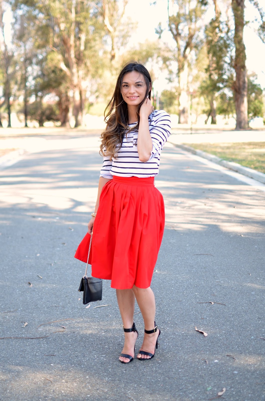 Full Skirt & Stripes