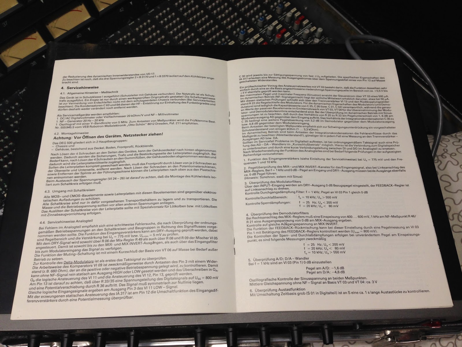 Infrequent Sound [sex.tex] technology Vermona DEG500 Digital Delay