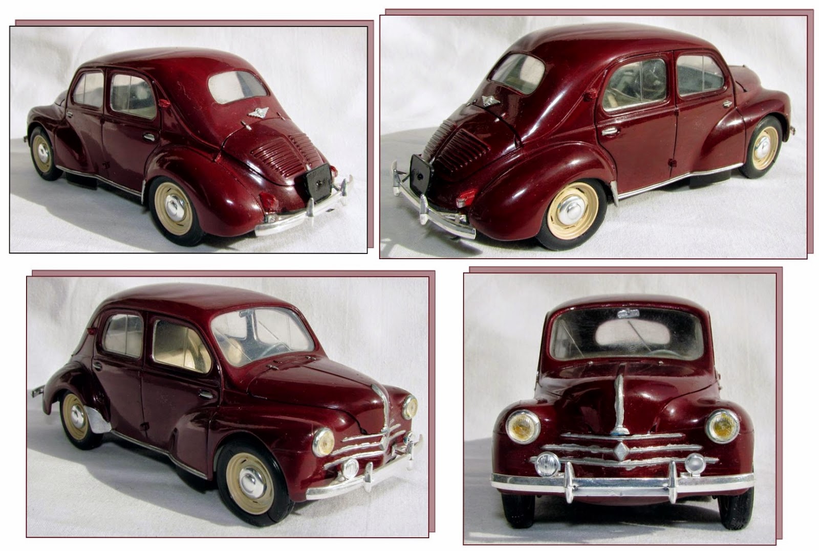 MAQUETTE NEUVE HELLER - 1/43 RENAULT 4 CV (vendeur pro