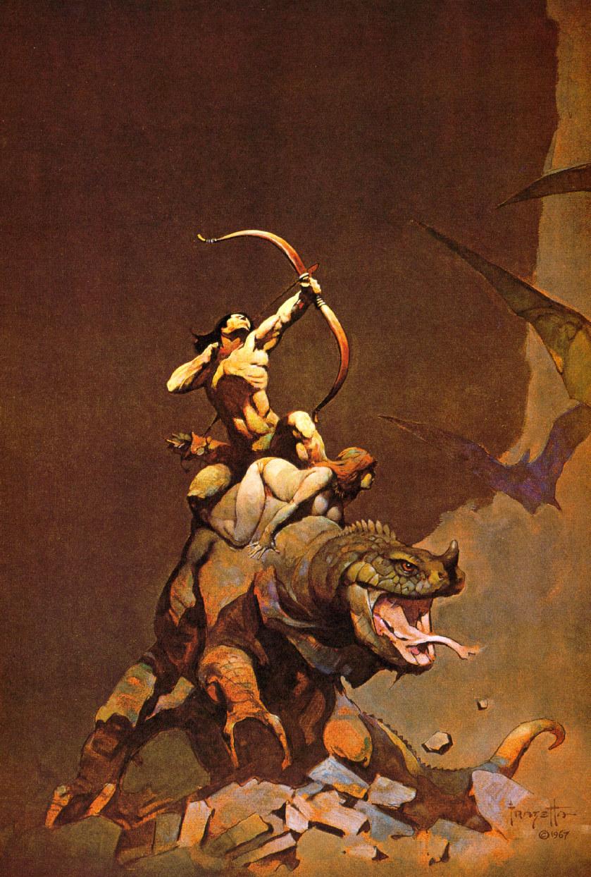 Cap'n's Comics The Return of Jongor by Frank Frazetta