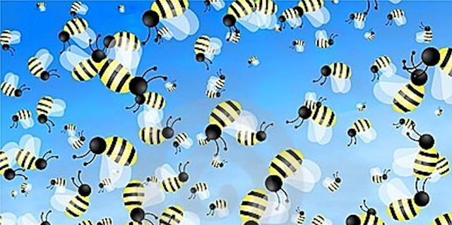 bumblebees clip art