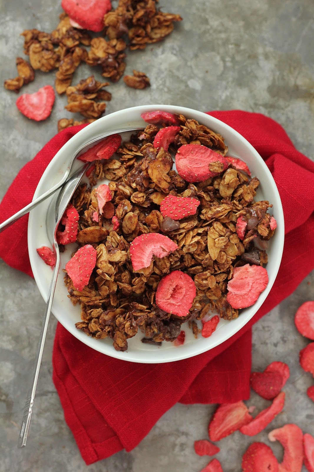 Strawberry Dark Chocolate Granola