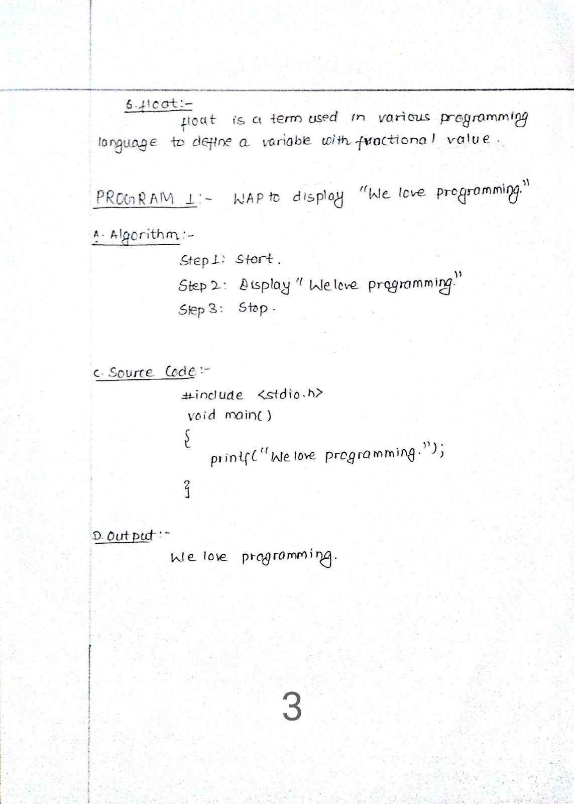Computer Lab Project.