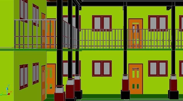 40+ Trend Terbaru Desain Gedung Sekolah 2 Lantai Dwg