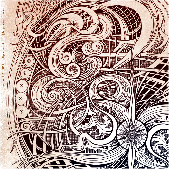 зенарт и дудлинг. рисунки графика на бумаге. стилизованные деревья ручкой. композиция из орнаментов. рисунки графика на бумаге.