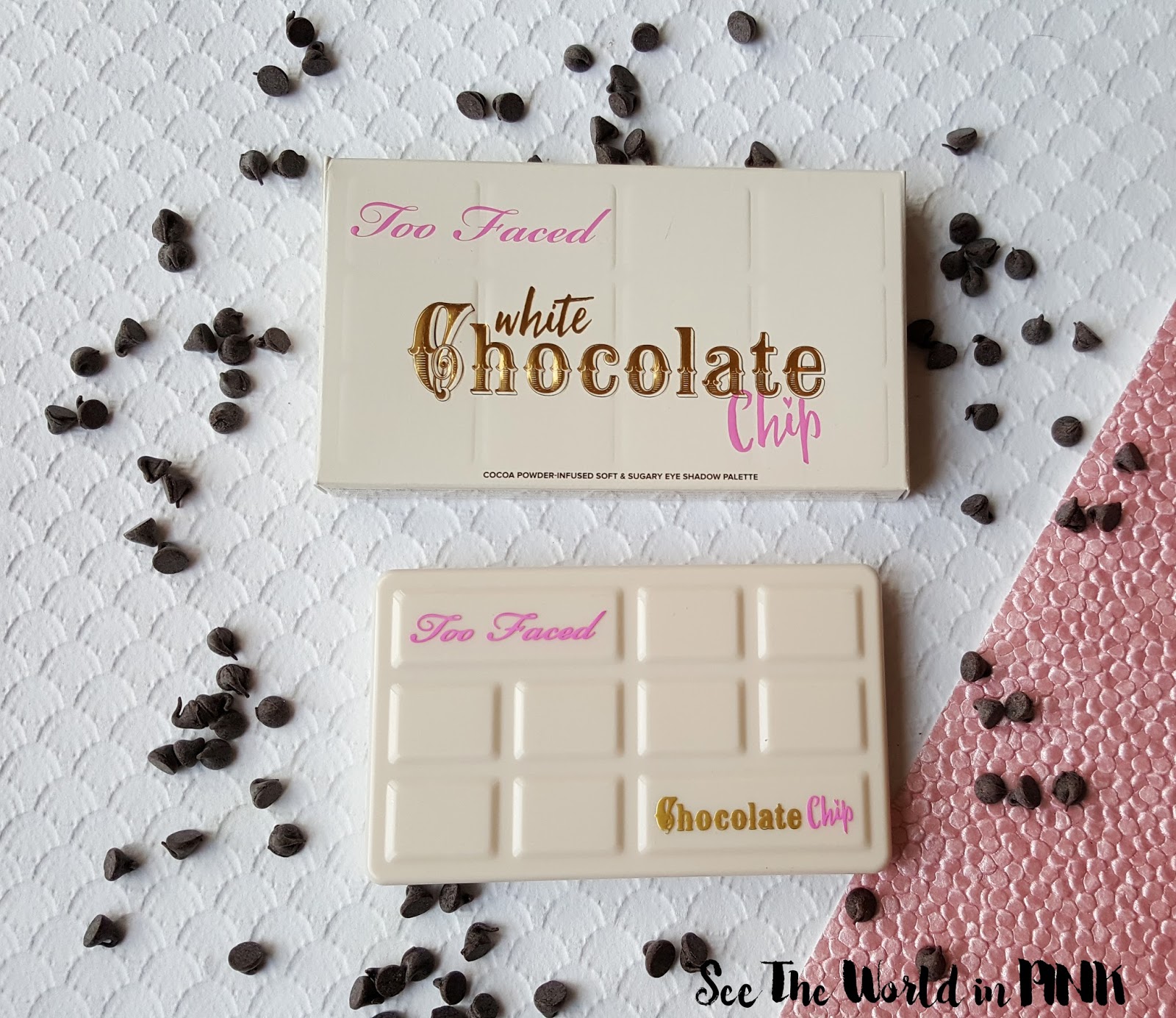 Too Faced White Chocolate Chip Palette - Swatches and Review 