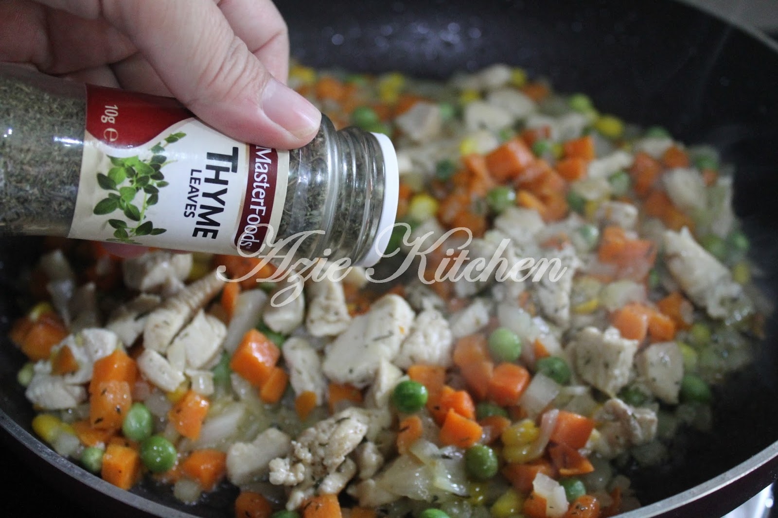 Mini Chicken Pot Pie Yang Mudah Dan Sangat Sedap Azie Kitchen