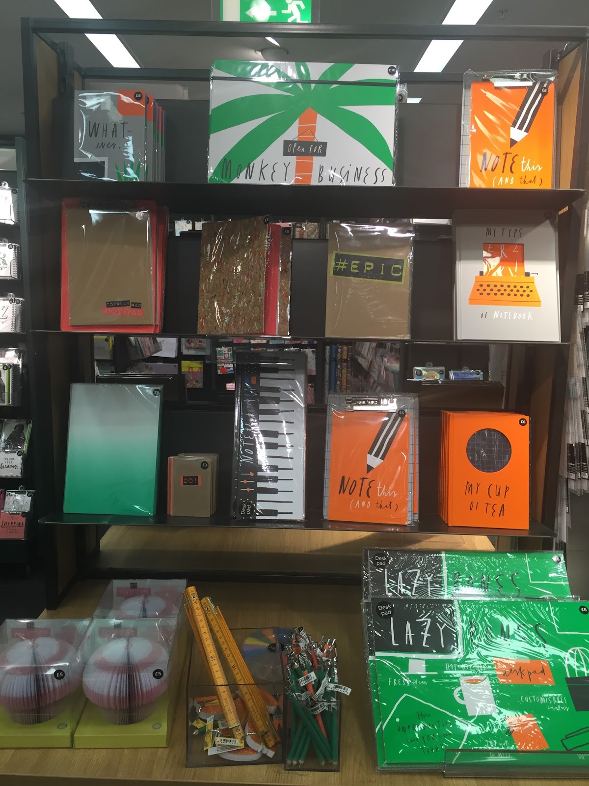 Paper Library Marks and Spencer’s Stationery Department