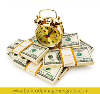 El tiempo es oro - Time is money - Dinero y Reloj