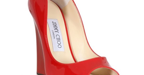 red patent jimmy choo