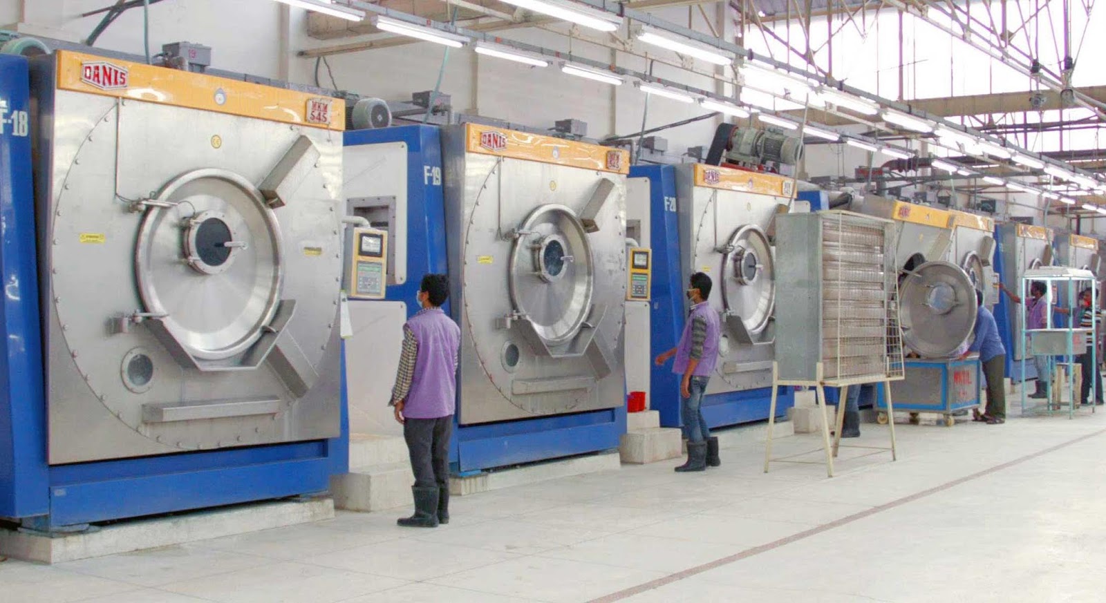 TextileOMania Flow Chart of Garment Washing