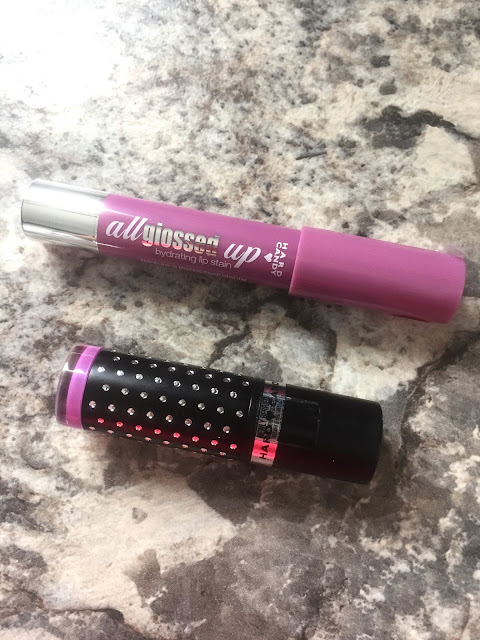 Hard Candy All Glossed Up and Fierce Effects Lipstick Review