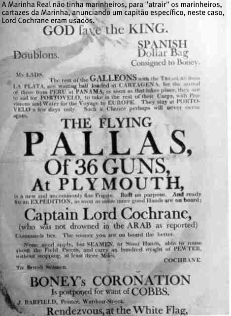 Artigo - Lord Cochrane reclamou da frota precária que recebeu de D.Pedro I