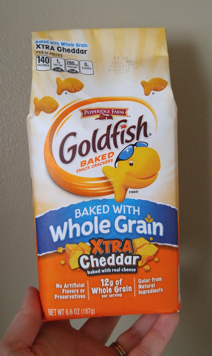 My Candid Canvas Goldfish® Baked with Whole Grain Healthy Snacks for