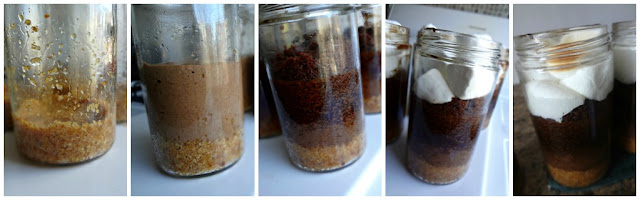 S'mores Cakes in Jars