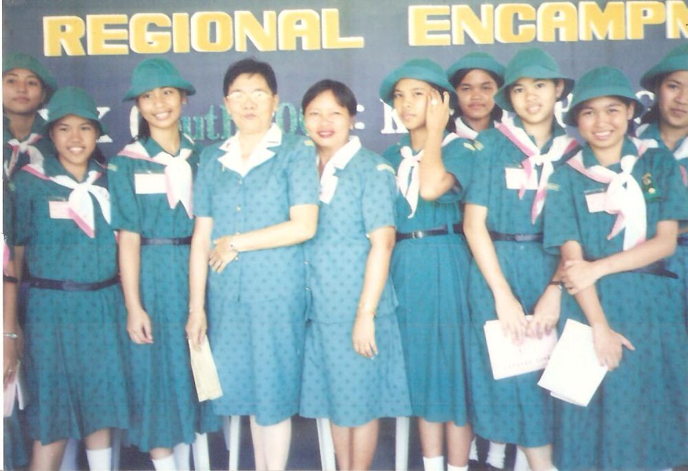 Then and Now Girl Scouts in Davao