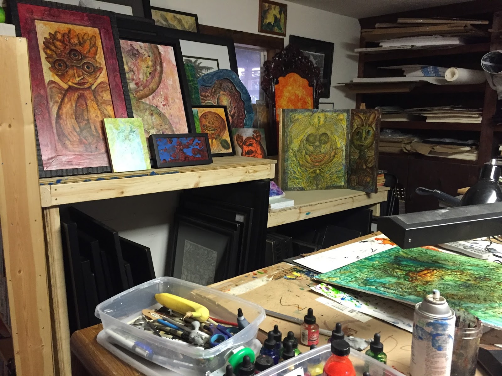 Joe MacGown's Art Blog "Subconscious Visions of Joe MacGown" at