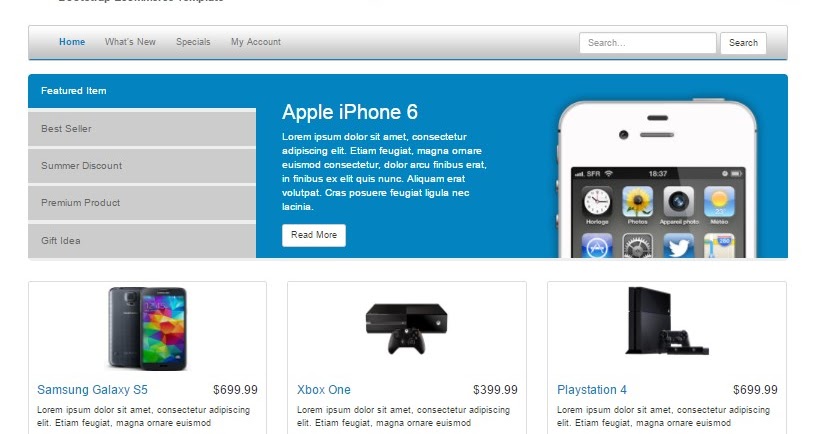 Download 20 Free Responsive Dynamic E Commerce Website Template Download Free Web Template Dynamic Responsive Website Templates Free