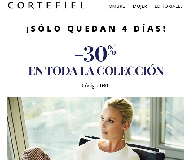 me gusta ahorrar 30 de descuento en CORTEFIEL me gusta ahorrar 30 de descuento en CORTEFIEL