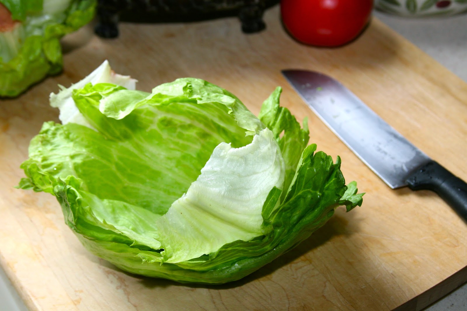 lettuce and other condiments