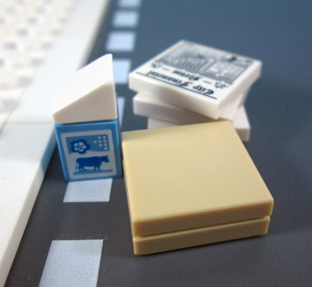 Reciclagem para todos - MOC LEGO Ecoponto Papel e cartão no ecoponto azul