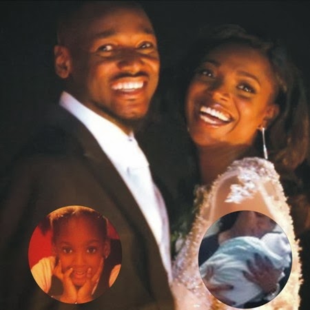 annie idibia baby girl picture