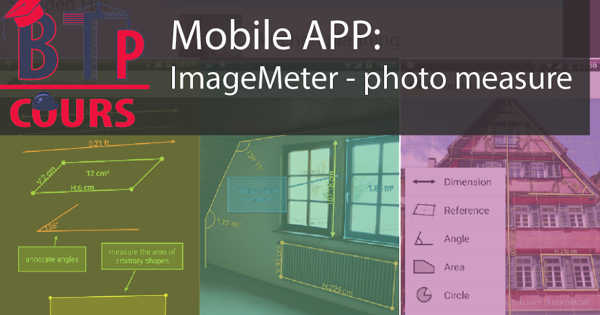 Mobile APP ImageMeter photo measure